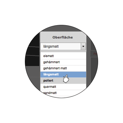 Gepolijst of gestructureerd