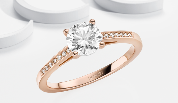 Diamant Ringen Enkel Karaat 1.0ct