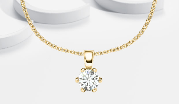 Diamond Necklaces: Pendants & Chains | acredo