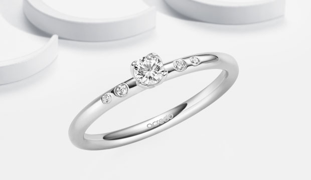 Verlovingsringen met diamanten | acredo