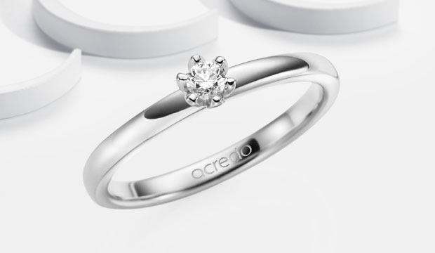 Platinum Engagement Rings | acredo