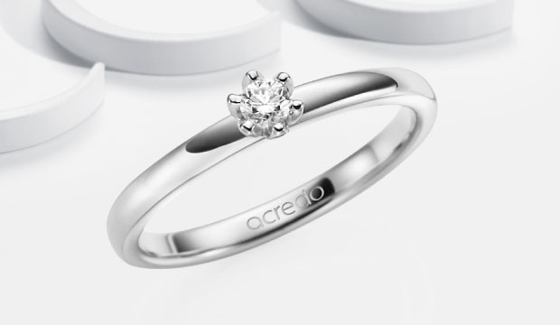 Platina verlovingsringen - elegant & individueel | acredo