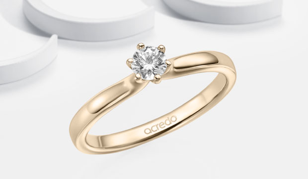 Verlovingsringen en Signature Goud | acredo
