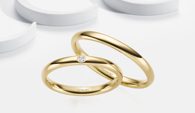 Perfecte trouwringen in goud | acredo