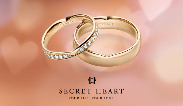 Eheringe SECRET HEART | acredo